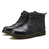 Winter Plush Martin Boots For Men With High Tops